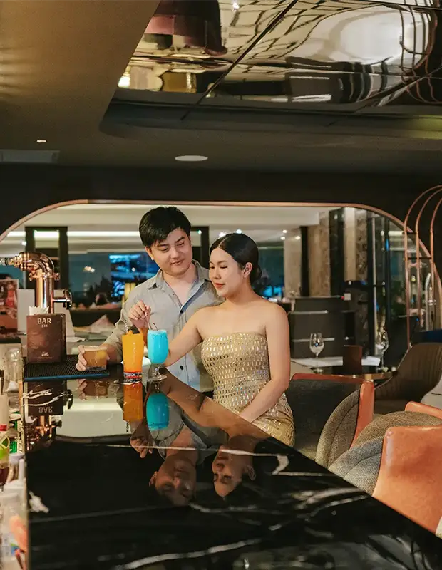Guests at Bar338
